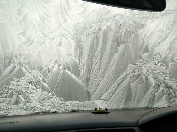 A Frozen Windscreen