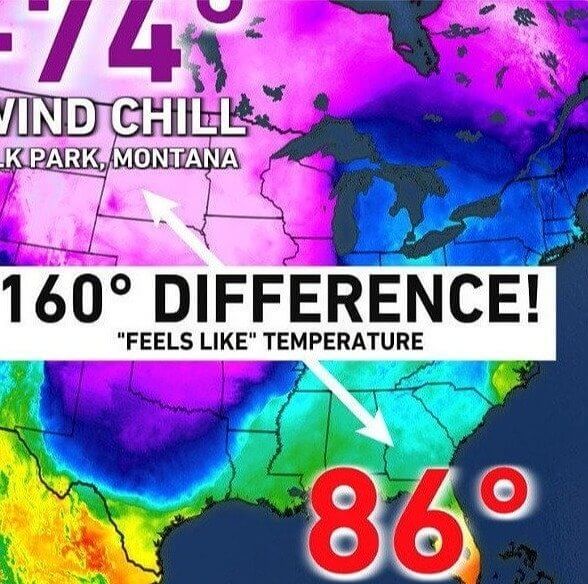 The Weather Is Dramatically Different Only Hours Apart