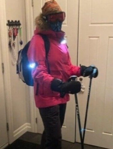This Woman Walked To Work In A Full-On Blizzard