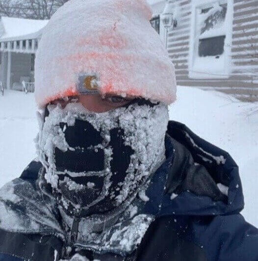 Clearing Your Driveway in This Weather Is a Battle