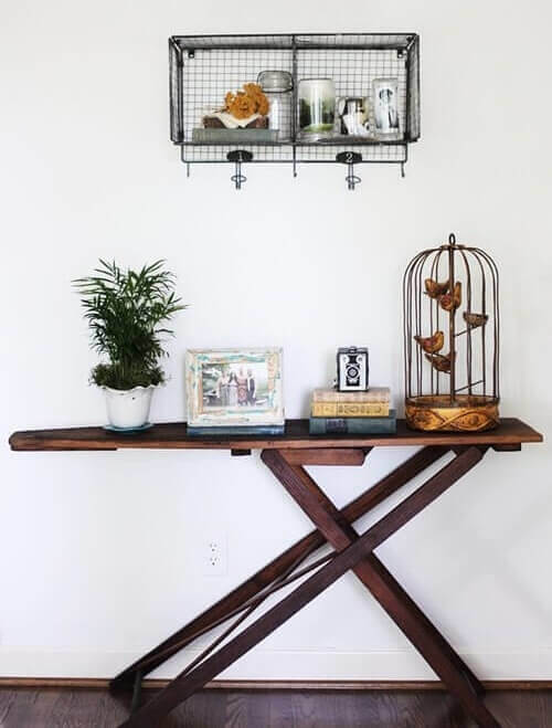 Make A Table With An Ironing Board