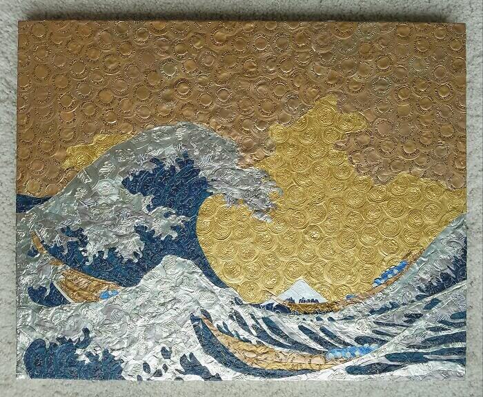 Making Art Out of Wine Bottle Caps