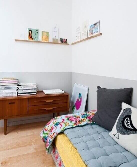 Only Partially Paint Your Walls