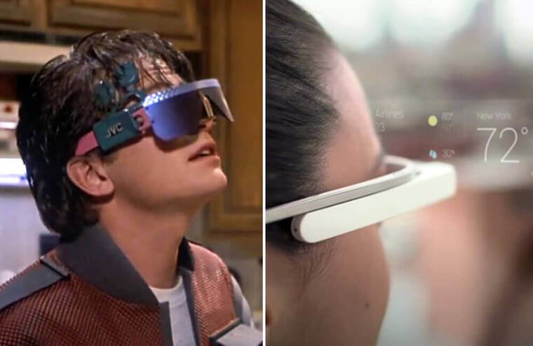 Back to the Future II - Google Glass