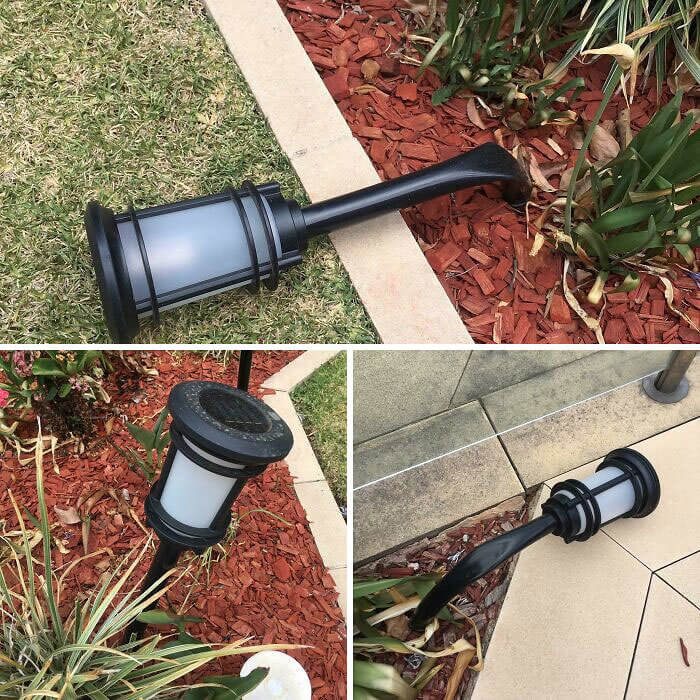 Melted Light Still Work Just As Well As Unmelted Lights