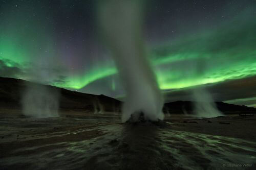Ominous Iceland Landscape