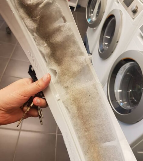 Clean Out Lint Filters