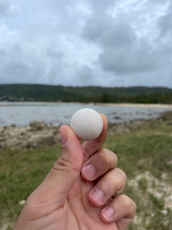 A Perfectly Round Rock